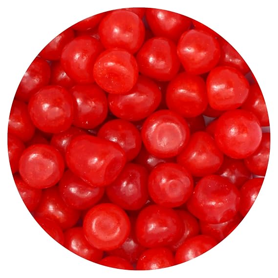 Cherry Sours Chewy Jelly Candy Balls, 3 Pound Bulk Bag, The Hampton Candy Company