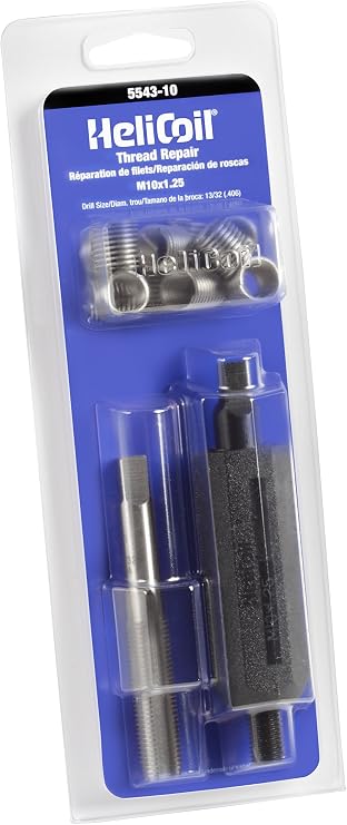 Heli-Coil Helicoil 5543-10 M10 x 1.25 Metric Fine Thread Repair Kit