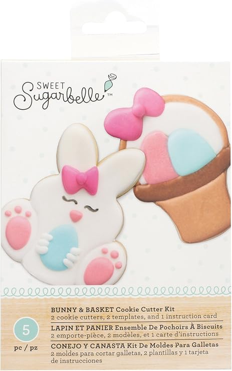 Cookie Cutter Set 5P Bunny&BSKT