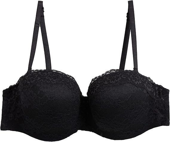 Marks & Spencer Womens Louisa Lace Under Wired Padded Bandeau Strapless Bra