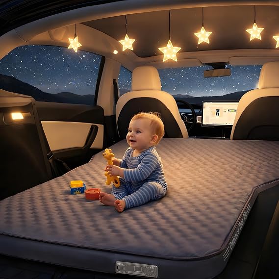 BELZAR for Tesla Model Y Mattress with Built-in Cordless Pump 20202026