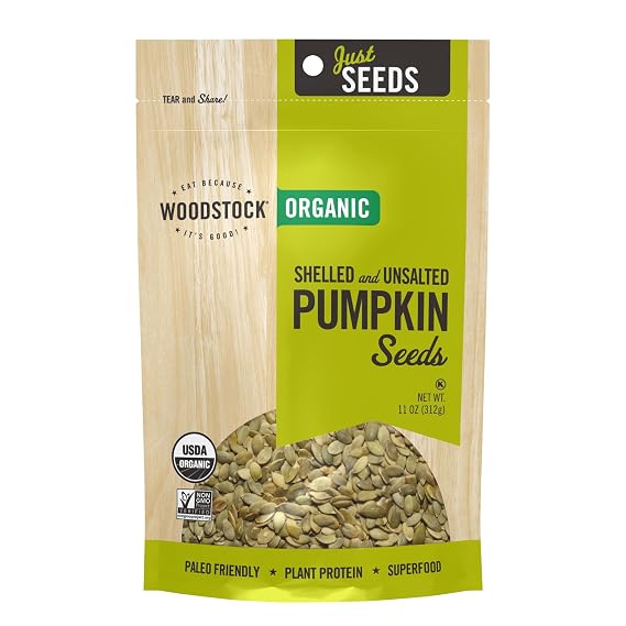 Woodstock Organic Pepitas Pumpkin Seeds 11 oz.