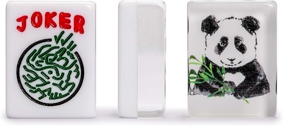 American Mahjong Set of 166 Tiles - "Panda"