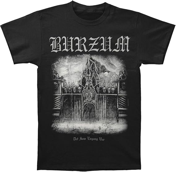 Burzum Men's Det Som Engang VAR T-Shirt X-Large Black