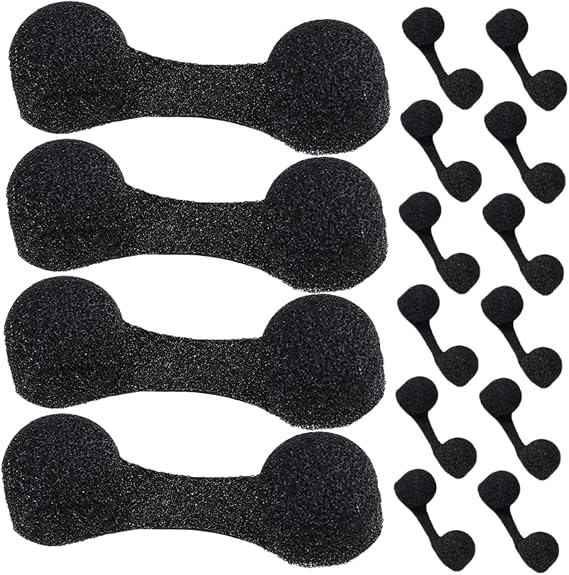 Black Nose Plugs 100pcs Filter Cotton Breathable Seal Insert