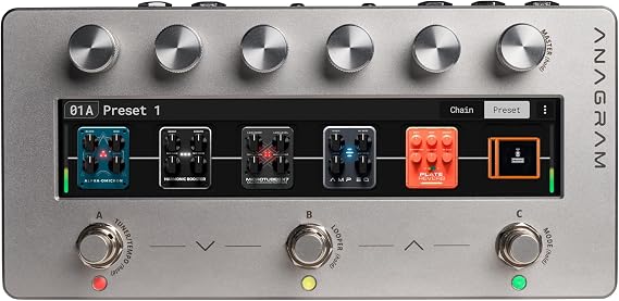Darkglass Anagram Bass Multi-Effects Pedal w/NAM, 50+ Blocks & USB-C