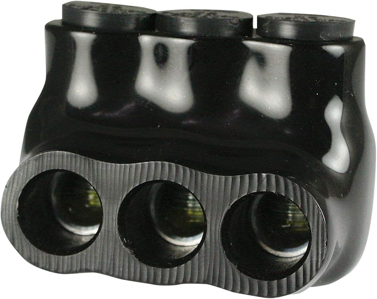 ASI Insulated Multi-Tap Connector, 3 Port, Single Sided, for 14-2 AWG Copper or Aluminum Wire