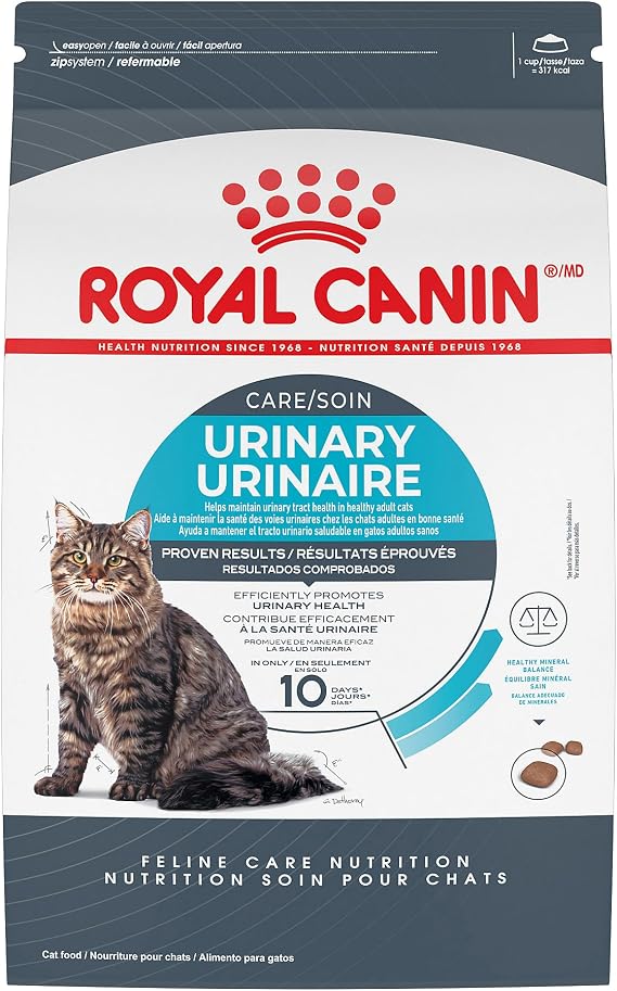 ROYAL CANIN Dry Cat Food, Urinary Care, 14 lb Bag. | Designed for Adult Cats, Supports Urinary Tract Health, Balanced Nutrition Formula, 14 Pound Resealable Bag.