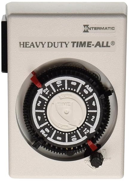 Intermatic HB114 Heavy-Duty Plug-in Air Conditioner and Appliance 240 VAC Timer