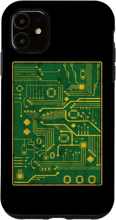 Computer Technician Repair Tech Engineer Motherboard Circuit Smartphone Case for iPhone 11