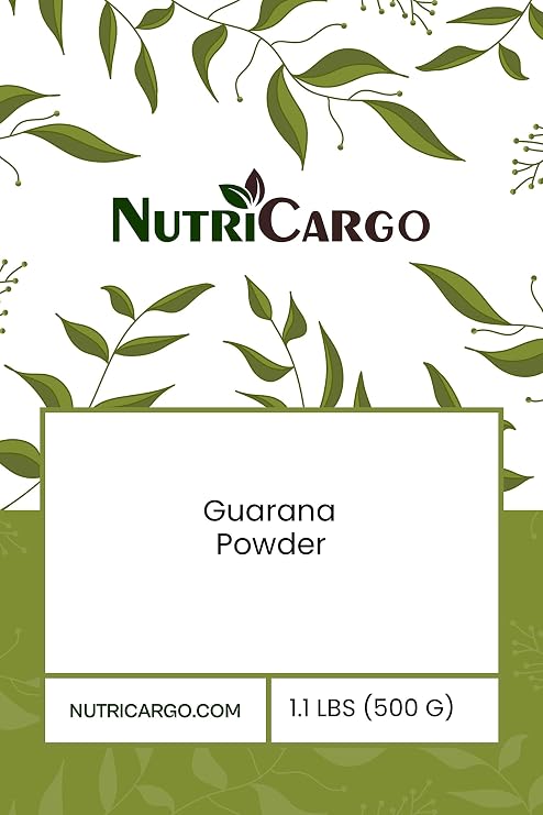 NutriCargo Guarana Powder 1.1 LBS (500 G)