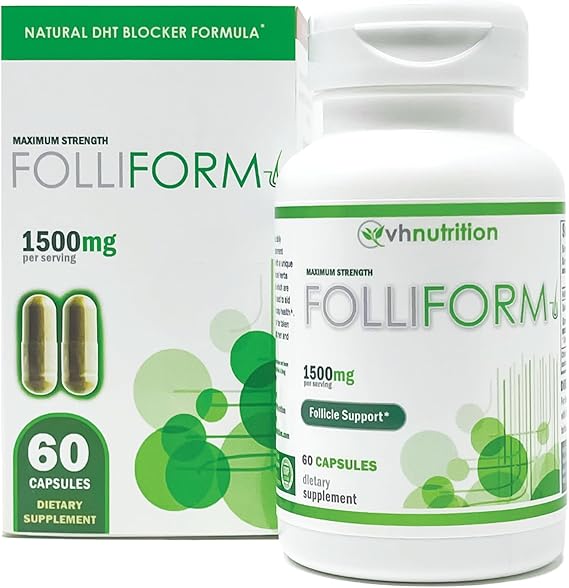Folliform DHT Blocker for Men and Women | Natural Hair Regrowth Treatment