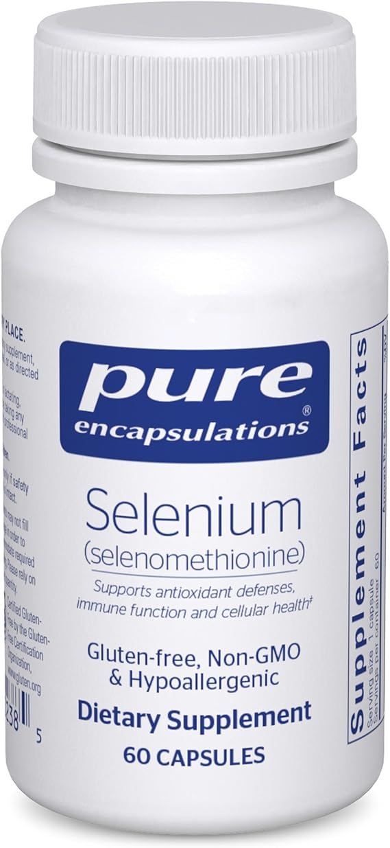 Pure Encapsulations Selenium, 200 mcg