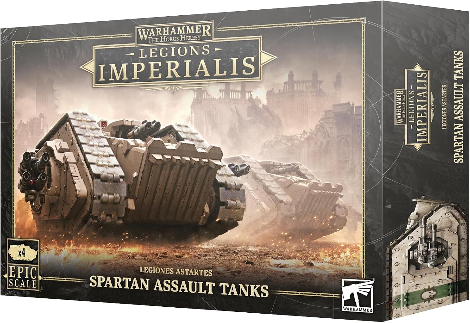 Warhammer Games Workshop Legions Imperialis: Spartan Assault Tanks [Epic Scale]