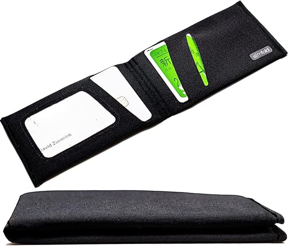 SlimFoldTM Minimalist Wallet - RFID Option - Thin, Durable, and Waterproof  - Made in USA - NANO Size | RFID Option