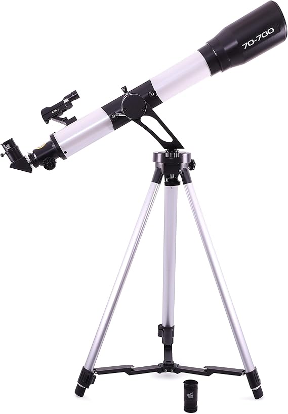 70Mm AZ Sm Refactor Telescope, Black