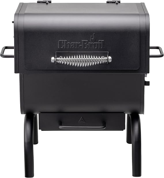 Char-Broil Portable Charcoal BBQ Charcoal 2Go for Camping & Smoking | Adjustable air vents for temperature control, Easy-clean ash trap, Option: Connect to Charcoal M/L to create an offset smoker
