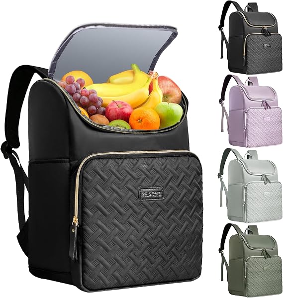 Backpack Coolers Insulated Leak Proof for Women Men, 35 Cans Large Capacity Waterproof Cooler Backpack, Soft Portable Cooler Bag for Beach Travel Camping Picnic Work