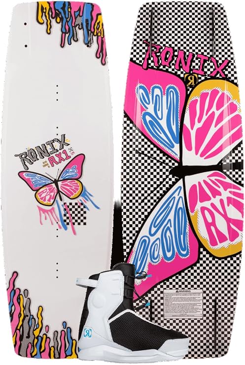 Ronix Girl's RX1 Wakeboard w/ Vision Pro Boots