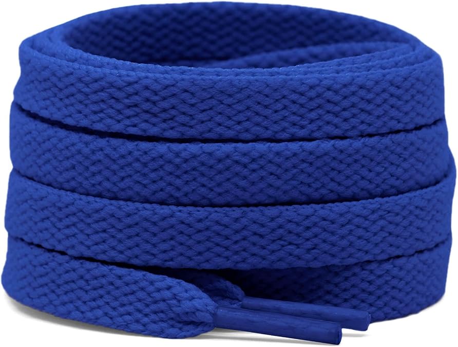 DELELE Flat Sneakers Shoe Laces: 2 Pairs Shoelaces for Athletic Running