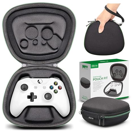 sisma Carry Case Compatible with Xbox One & Series X/S Wireless Controller, Travel Protective Case Controller Holder Storage Bag Home Safekeeping