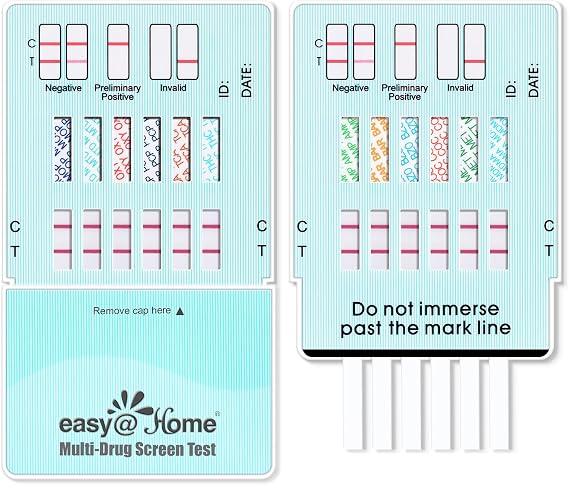 Easy@Home 1 Pack Multi Drug Screen Test, 12 Panel Urine Drug Testing Kit