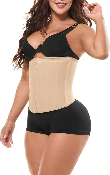 Salome Colombian Waist Cincher Fajas Colombianas Moldeadoras | Underbust Corset Waist Trainer for Women | Faja Corset