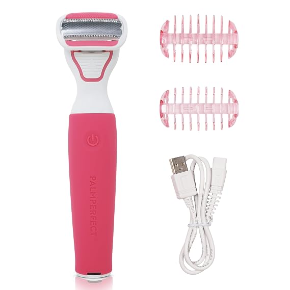 PalmPerfect Clio Trimmer for Women, Pubic Hair Electric Shaver for Grooming