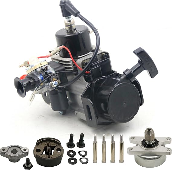 FLMLF Rc Marine 4 Bolt 26cc Engine with Clutch Set | for Zenoah CY RCMK QJ Engine G260 PUM Remote Control Boat Parts