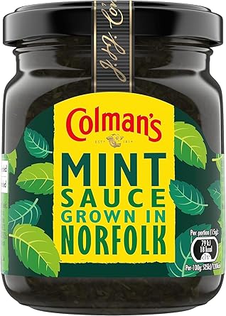 Original Colmans Classic Mint Sauce Imported From The UK England Colmans Of Norwich
