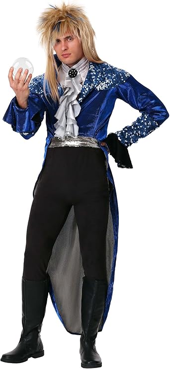 Adult Deluxe Jareth Costume Labyrinth Cosplay Goblin King Costume