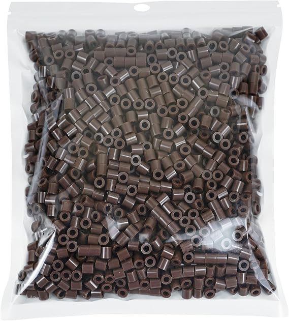 Brown Fuse Beads 5mm 2000 Pcs Refill Compatible with Perler