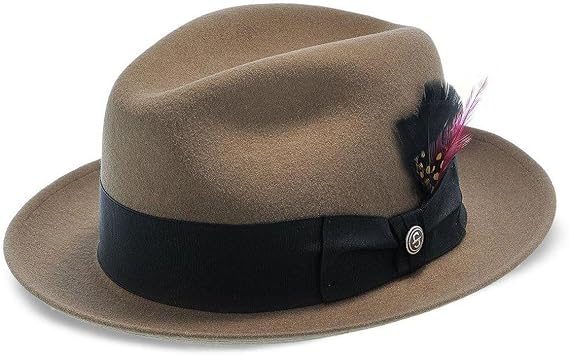 Stetson and Dobbs TWFRDK-8220 Mens Frederick Fedora