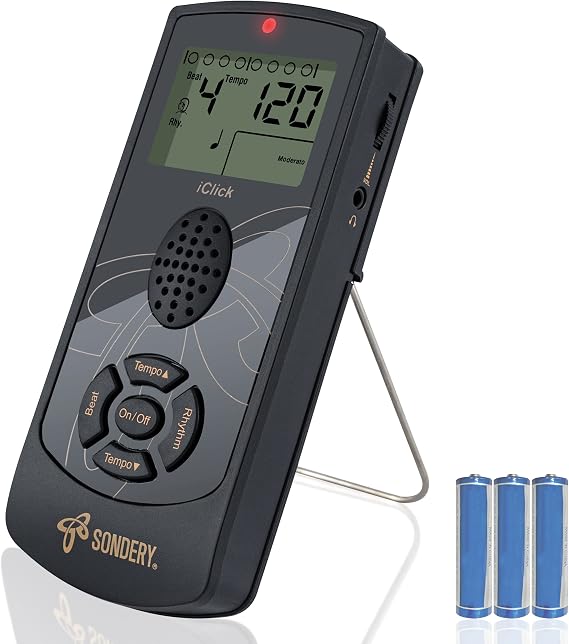 Sondery Digital Metronome for Guitar Piano Drum