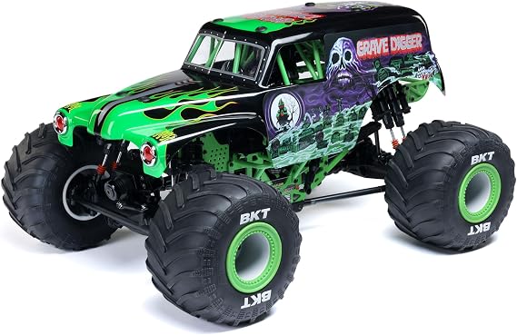 Losi LMT 2.0 4 Wheel Drive Solid Axle Monster Truck RTR - Grave Digger LOS04028T1