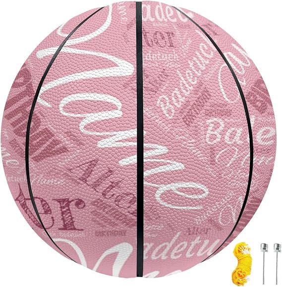 Personalized Basketball, Customized Personalized Indoor Outdoor Basketball, Airbrushed Personalized Regulation Custom Basketball with Your Name, Print Your Photos and Text