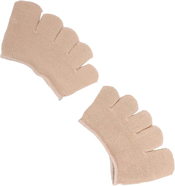 Milltrip Toe Compression Socks, Toe Separating Heelless Socks