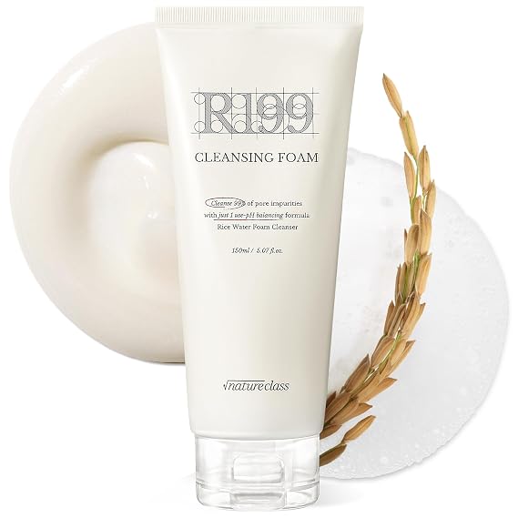 R199 Rice Enzyme Cleansing Foam, Korean Skin Care, 5.07 fl oz