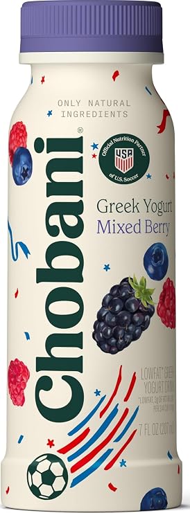 Chobani Mixed Berry Low-Fat Greek Yogurt Drink 7 Fl.oz