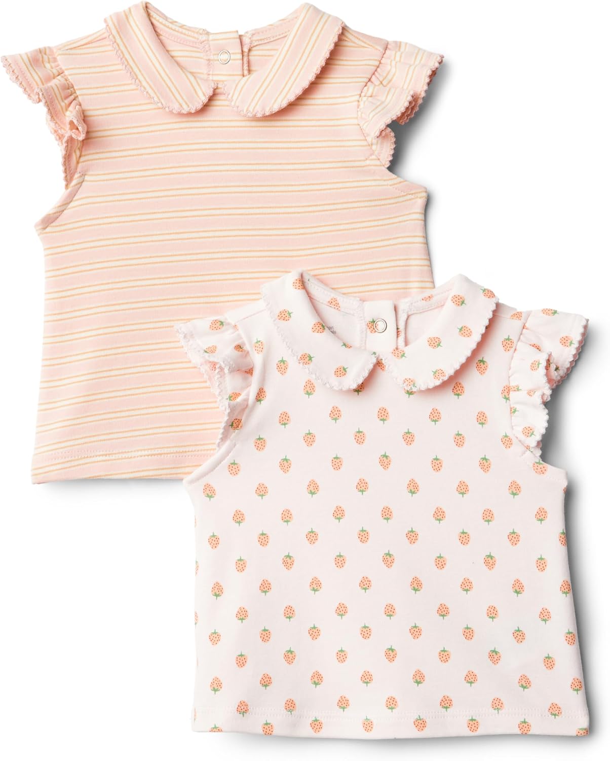 Amazon Essentials Baby-Girls Short Sleeve Blouse