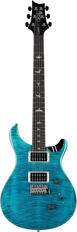 PRS SE Custom 24 Exclusive with Gig Bag, Blue Matteo