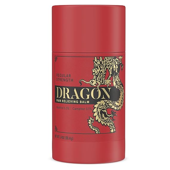 Americanna Wellness Dragon Balm 3.4oz Roll-Up Regular Strength