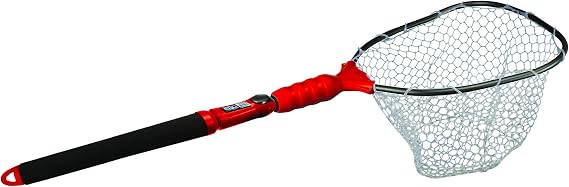 EGO S2 Slider Fishing Net Handle | Adjustable Extension Handle, Minimal Water Drag Design, Ergonomic Foam Grip for Landing Nets