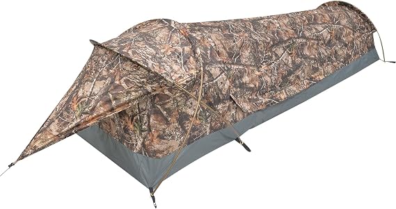 GEERTOP Ultralight Bivy Tent, 1 Person Backpacking Tent for Camping | Lightweight, Easy Setup, Single Wall, Waterproof Solo Tent, for Hiking, Hunting, Motorcycle Adventures