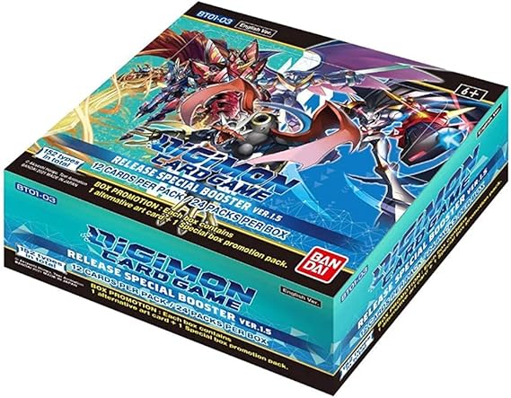 Bandai - Digimon English TCG V1.5 Core Booster Box - 24 Packs