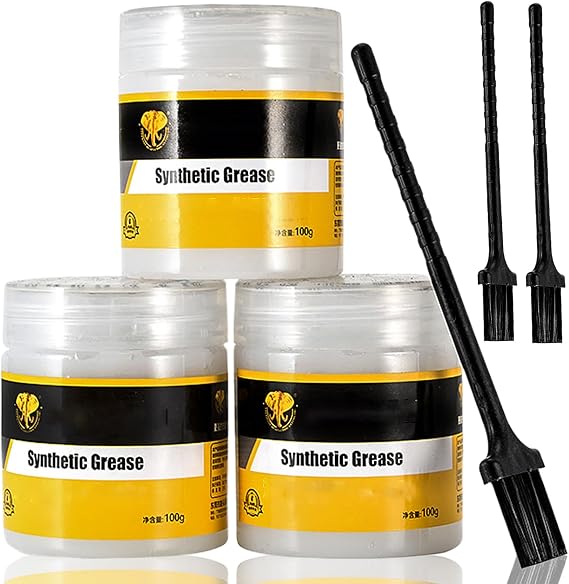 Synthetic Grease for Car Care, 100g Multi-Purpose Lubricant Wheel Bearing Grease (3pcs)