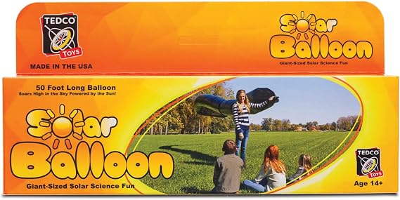 TEDCO Tedcotoys Kids Activity 50-Foot Solar Balloon for 14 years