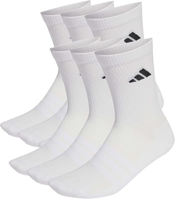adidas Cushioned Crew Socks 6 Pairs