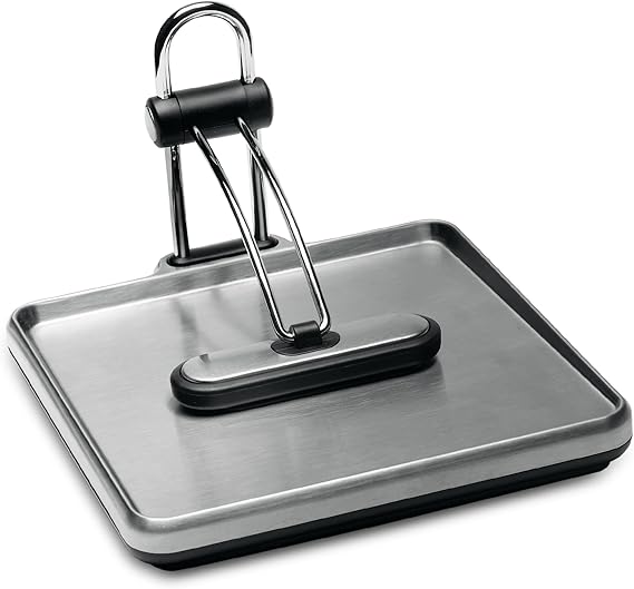 simplehuman Quick Grip Napkin Holder, Stainless Steel, Brushed