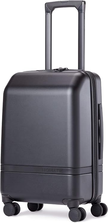 NOMATIC Carry-On Classic Luggage - TSA Lock Luggage Carry On - Black